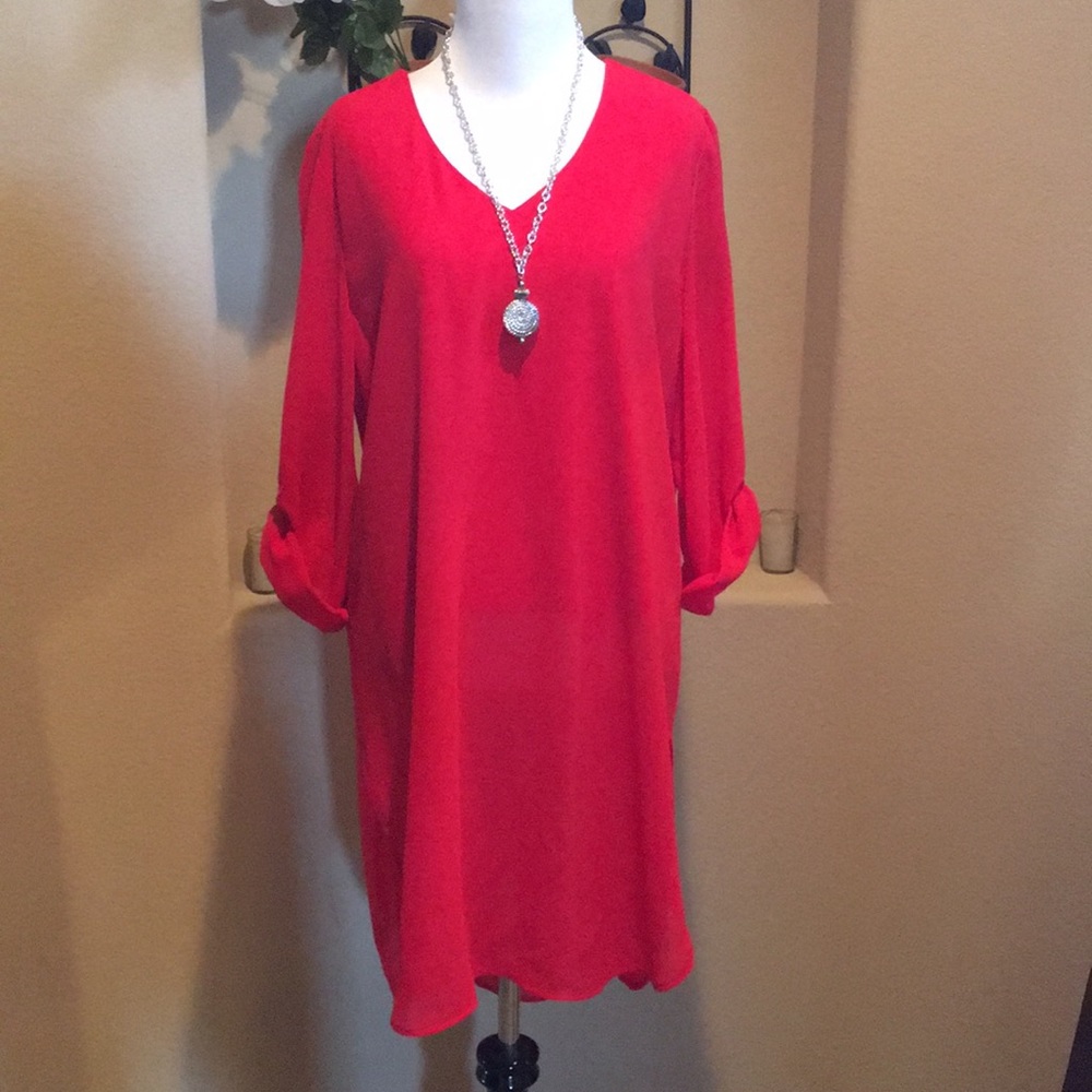 Chico’s Red Tunic - image 2
